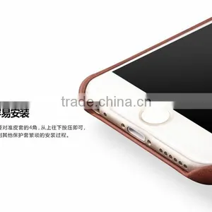 New Design Premium Business Style Leather Back Cover With Card Slot For IPhone 6 thumbnail-4