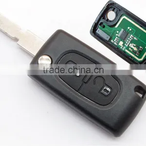 Hot Sale Products- Citroen 2 Button Flip Remote Key With 406 Blade 433Mhz ID46 Chip thumbnail-1