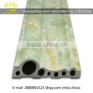 Top Grade Unique Interior House Modern Design Stone Plastic Decorative Moulding Line thumbnail-2