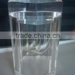 Plexiglass, Acrylic Material Acrylic Containers, Cude Acrylic Boxed With Lid thumbnail-1