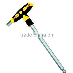 Cr-v Steel Hex Key ,with PP and TPR T-handle thumbnail-1