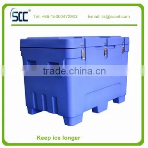 240ltr Plastic Dry Ice Bin With Insulation Function, Flexible Use for Dry Ice Plant thumbnail-4