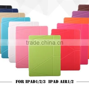 2016 Fashion PU Leather Back Cover for Ipad Hard Phone Case Quality Choice thumbnail-6