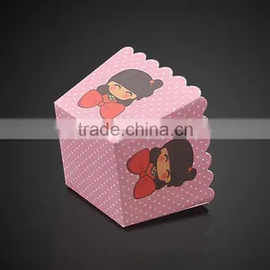XFB21 BAKEST New High Temperature Resistance Square Shape Cake Paper Cup With Girl Pattern Hot Sale Baking Tools thumbnail-3