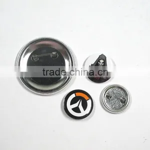 2015 Hot Selling Plastic Name Badge Clip/custom Tinplate Button Badge/plastic Badge Clip thumbnail-4