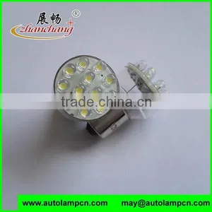 LED Turn Singal Trip Lights BA15S 24V RED Color thumbnail-3