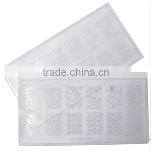 Design Set Nail Art Polish Manicure Transparent Printing Template thumbnail-4
