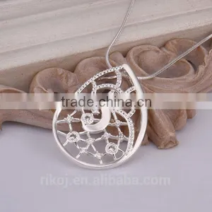 2015 Hot Latest Design Luxurious 925 Silver Shourouk Necklace thumbnail-4