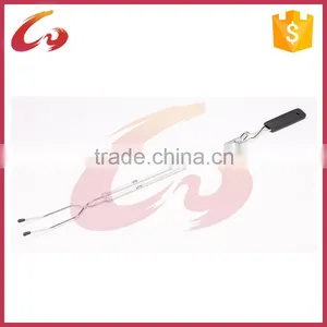 Plastic Handle Extendable Barbecue Skewer thumbnail-1