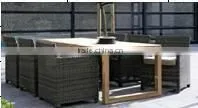 Poly Rattan Chair thumbnail-1