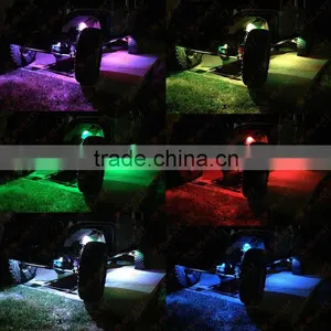 Hot Selling 4x Off-Road Jeep Truck LED Rock Underbody Light Trail Rig Waterproof Fender Lamp thumbnail-2