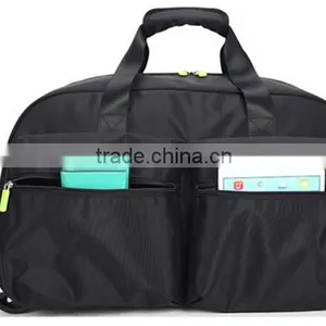 Custom High Quality Fashionable Multifunction Waterproof Large Capacity Tote Travel Trolley Luggage Bag thumbnail-4