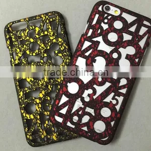 New Arrival Europe and America Sky Hollow Out Number Mobile Phone Cover for Iphone 6 thumbnail-1
