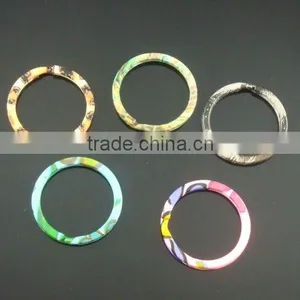 Painted Colorful Key Rings thumbnail-1