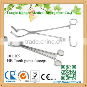 Kanger Medical 101.109 HB Teeth Purse Forceps thumbnail-1