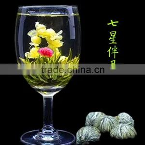 2016 New Hand Made Amaranth and Jasmine Flower Blooming Tea thumbnail-1