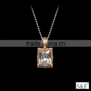 Stain Steel Jewelry 39538 National Flavor Fashion Stainless Steel Necklace Jewelry thumbnail-1