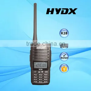 HYDX K28 Portable Dual Band Analog Two Way Radio Amateur Long Range UHF VHF thumbnail-1