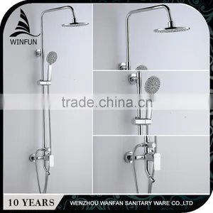 Professional Mould Design Brass Rain Shower Faucet Set,shower Sets thumbnail-1