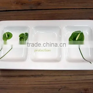 Wholesale Ceramic Sweety 3section Plate thumbnail-1