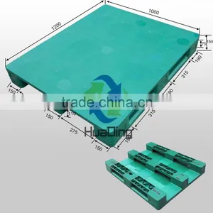Medium Duty Standard Size Durable Plastic Pallet for Industrial 1200*1000 thumbnail-1