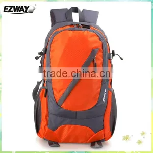 2015 Hot Sale Fashion Design Orange Color Hiking and Camping Packback Bag for Sale thumbnail-2