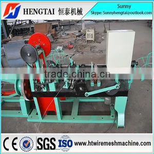 China Golden Supplier Full Automatic Double Twisted Barbed Wire Machine/Factory Price Barbed Wire Machine thumbnail-5