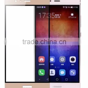 Anti-fingerprint Colored Clear Tempered Glass Screen Protector for Huawei P9 thumbnail-1