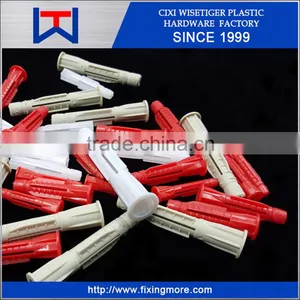 Assorted Small Plastic Anchor, Plastic Wall Anchor, Wall Plug Plastic Anchor thumbnail-1