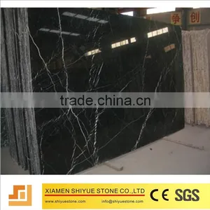 China Best Selling Nero Marquina Slab thumbnail-3