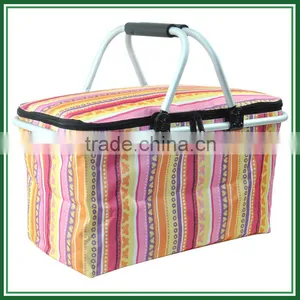 Insulated Collapsible Picnic Cooler Bag thumbnail-1