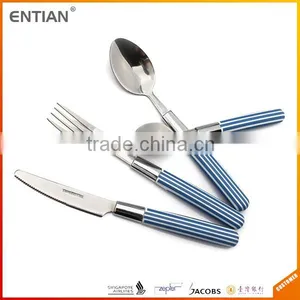 Stainless Steel Flatware Set With Plastic Handle, Wholesale Flatware, Kinds of Flatwares and Uses thumbnail-2