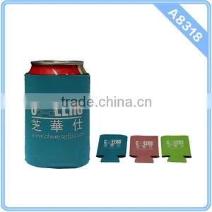 Branded Eco-Friendly Neoprene Can Cooler thumbnail-1