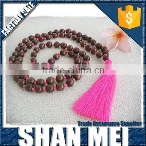 Custom Colorful Tassel Prayer 8mm Beads Bracelets thumbnail-5