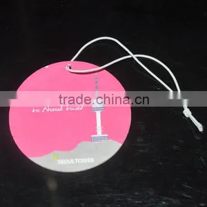 Custom Design Hanging Absorbent Paper Room Air Freshener / Air Freshener for Car / Perfume Car Air Fresheners thumbnail-1