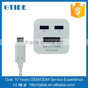 OEM High Quality White USB 3.1 Type C Cable Male to Male USB to Mini Din Cable thumbnail-4