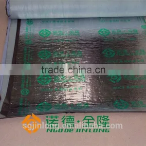 Aluminum Film Self-adhesive Bitumen Waterproof Membrane in Construction thumbnail-4