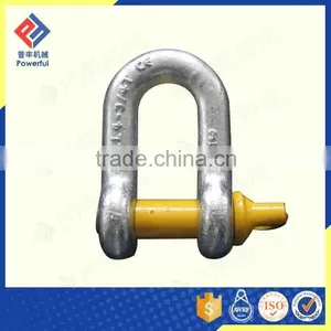 ZINC PLATED U.S. TYPE DROP FORGED BOLT TYPE ANCHOR SHACKLE thumbnail-3