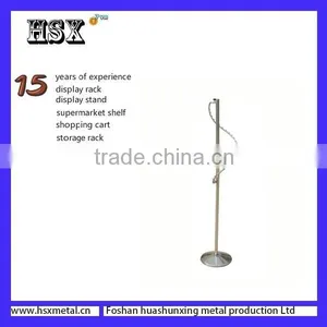 Floor Standing Screw Metal Hanging Clothes Display Racks for Shopping Mall HSX-188 thumbnail-1