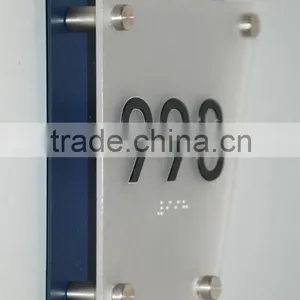 Custom Solid Acrylic Name Block Logo Block thumbnail-3