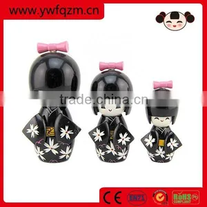 Wood Crafts Souvenir Items Hand Paint Kokeshi Dolls thumbnail-1