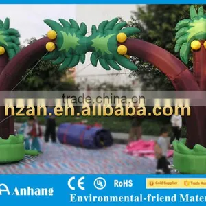 Inflatable Coconut Tree Entrance Arch for Outdoor Decoration thumbnail-1