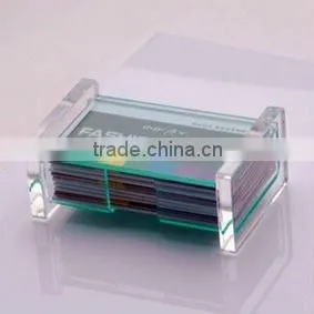 Clear Desk Elegant Acrylic Name Card Holder/stand thumbnail-1