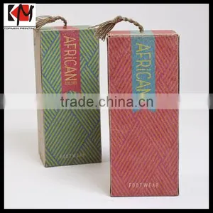 Full Color Printed Shoe Box Custom Paper Packaging Box thumbnail-1