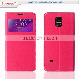 For Samsung Galaxy Note 4 Window View Flip Cover Case thumbnail-5