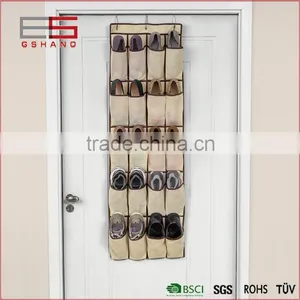 20 Pockets 5 Shelf Over the Door Shoe Organizer, Shoe Storage thumbnail-1