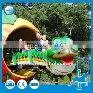 2016 Amusement Park Electric Train Toy Children Train Ride Track Mini Apple Train Rides for Sale thumbnail-5