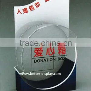 Wholesale Acrylic Fundraising Money Boxes thumbnail-2