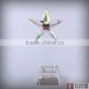 New Star Colorful Glass Crystal Awards thumbnail-1