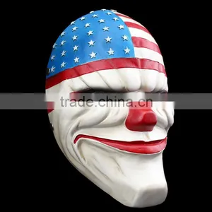 Halloween's Harvest Day 2 Games Flag Resin Ball Ornament Mask ,resin Cosplay Masks thumbnail-1